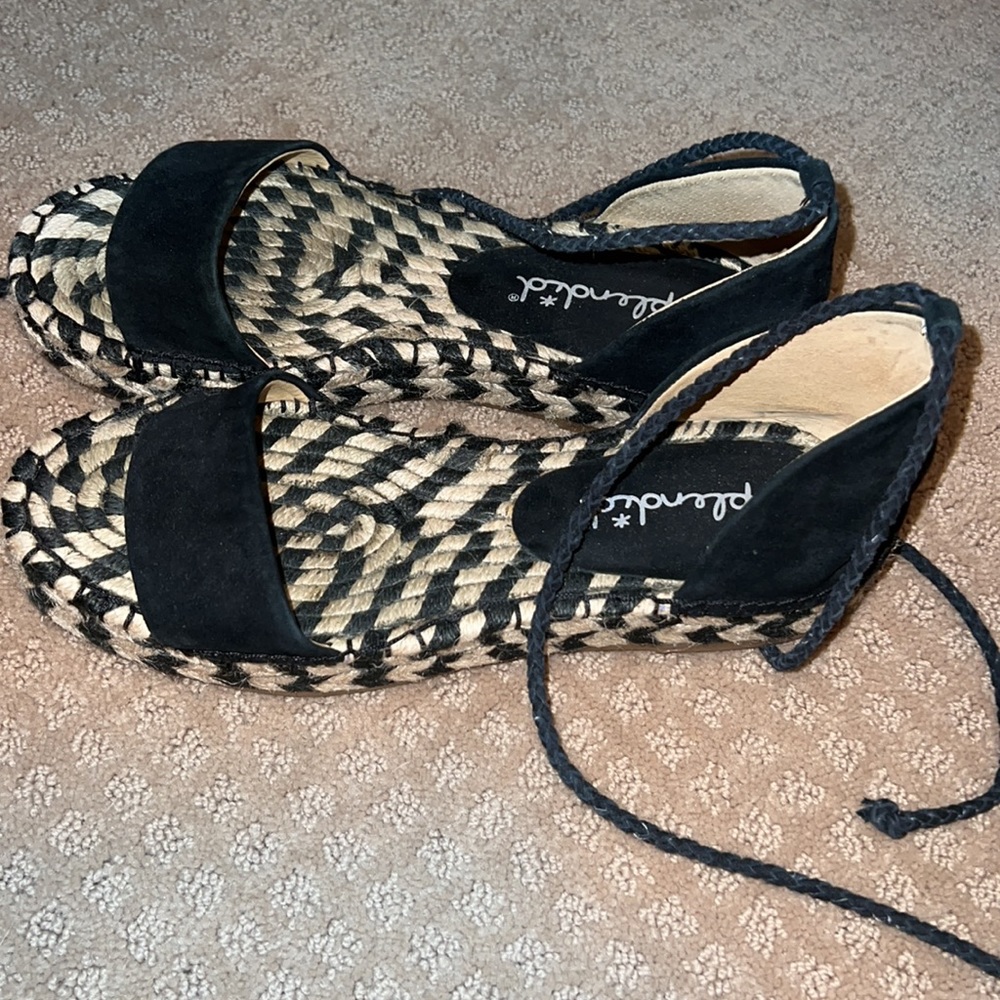 Splendid Elevated Espadrilles!! Size 8. - image 1